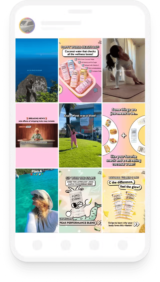 Social media portfolio